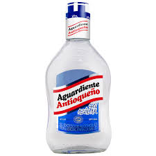 Aguardiente Antioqueño Azul Media Botella 375ml